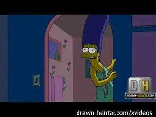 Simpsons porno - sesso notte